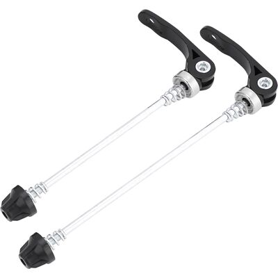 HEAT Lot De 2 Axes De Roue À Dégagement Rapide En Alliage Ultraléger, Pièces De Rechange Et Accessoires Pour Vélo HEAT Lot De 2 Axes De Roue À Dégagement Rapide En Alliage Ultraléger, Pièces De Rechange Et Accessoires Pour Vélo