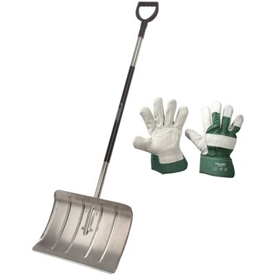 FREUND VICTORIA Freund-victoria Alu-schneeschieber Mit Stahlkante Inkl. Handschuhe Worker FREUND VICTORIA Freund-victoria Alu-schneeschieber Mit Stahlkante Inkl. Handschuhe Worker