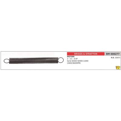 Briggs & Stratton Reglerfeder Für Rasenmähermotor 3-3,5-4 Ps 000277 Briggs & Stratton Reglerfeder Für Rasenmähermotor 3-3,5-4 Ps 000277