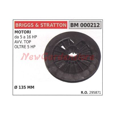 Briggs & Stratton Anlaufrolle B&s Rasenmähermotor Rasenmäher 5-16 Ps 000212 Briggs & Stratton Anlaufrolle B&s Rasenmähermotor Rasenmäher 5-16 Ps 000212