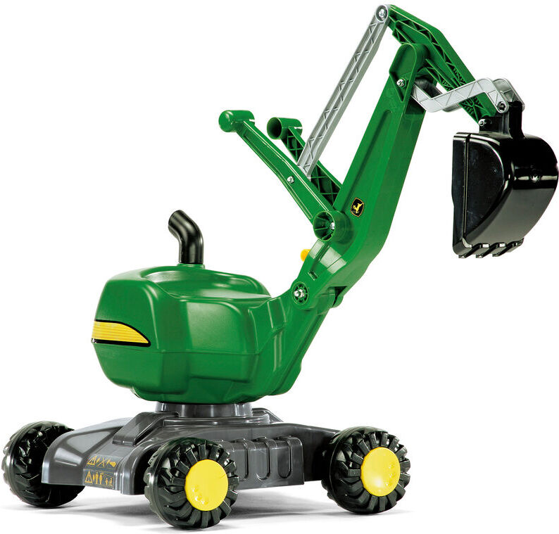 Digger Kunststoffbagger John Deere, Spielzeug Bagger, 3 5 Jahre - Rolly Toys