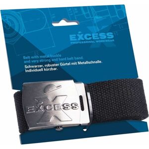 Gürtel, 100 % bw, schwarz - schwarz - Excess