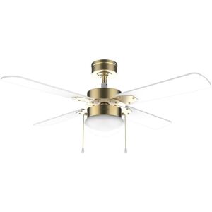 Cecotec Energysilence Aero 450 Goldwhite Deckenventilator De 50 W Und 42" Mit Licht, 3 Geschwindigkeiten, 4 Umschaltbaren Flügeln Und Winter-sommer-modus Cecotec Energysilence Aero 450 Goldwhite Deckenventilator De 50 W Und 42" Mit Licht, 3 Geschwindigkeiten, 4 Umschaltbaren Flügeln Und Winter-sommer-modus
