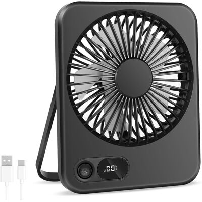 OEM Yyv Usb-tischventilator, Wiederaufladbarer Usb-c-tischventilator, Mini-tischventilator, Tragbar, Faltbar, Leise, Mit Led-anzeige, Leistungsstarke Kühlung, 180° Verstellbar, Kleiner Ventilator Fürs Bür OEM Yyv Usb-tischventilator, Wiederaufladbarer Usb-c-tischventilator, Mini-tischventilator, Tragbar, Faltbar, Leise, Mit Led-anzeige, Leistungsstarke Kühlung, 180° Verstellbar, Kleiner Ventilator Fürs Bür