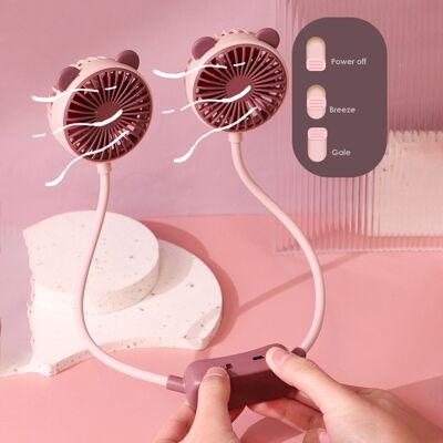JUTE Faltbarer Nackenventilator, Tragbarer Usb-tischventilator, Kleiner Elektrischer Ventilator Für Studentenwohnheime, Taro-lila. JUTE Faltbarer Nackenventilator, Tragbarer Usb-tischventilator, Kleiner Elektrischer Ventilator Für Studentenwohnheime, Taro-lila.