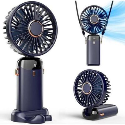 OEM Mini-usb-ventilator, Kleiner Ventilator Mit Fünf Geschwindigkeitsstufen, Mit Standfuß, Faltbarer Tischventilator (dunkelblau) OEM Mini-usb-ventilator, Kleiner Ventilator Mit Fünf Geschwindigkeitsstufen, Mit Standfuß, Faltbarer Tischventilator (dunkelblau)