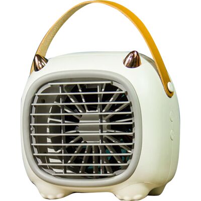 JUTE Tragbarer Tischventilator Für Studentenwohnheime, Wiederaufladbarer Usb-ventilator Für Studenten, Mini-ventilator, Weiß. JUTE Tragbarer Tischventilator Für Studentenwohnheime, Wiederaufladbarer Usb-ventilator Für Studenten, Mini-ventilator, Weiß.