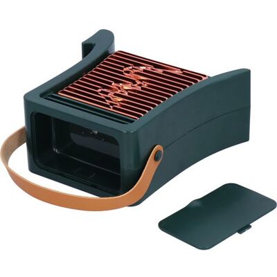 HEAT Wiederaufladbarer Usb-ventilator Mit Led-sprühfunktion, Tragbarer Luftkühler Für Wohn- Und Esszimmer, Grün HEAT Wiederaufladbarer Usb-ventilator Mit Led-sprühfunktion, Tragbarer Luftkühler Für Wohn- Und Esszimmer, Grün