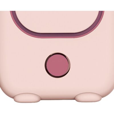 JUTE Mini-usb-tischventilator, Elektrischer Standventilator, Tragbarer, Klingenloser Nackenventilator, Ideal Für Sportler Und Alle, Die Sich Entspannen Möchten, Modell 6015a Little Devil Pink JUTE Mini-usb-tischventilator, Elektrischer Standventilator, Tragbarer, Klingenloser Nackenventilator, Ideal Für Sportler Und Alle, Die Sich Entspannen Möchten, Modell 6015a Little Devil Pink