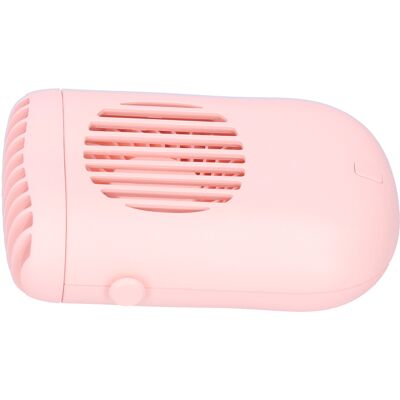 HEAT Mini-usb-wiederaufladbarer, Tragbarer Ventilator Mit Gürtelclip Für Zuhause, Büro Und Reisen, Pink HEAT Mini-usb-wiederaufladbarer, Tragbarer Ventilator Mit Gürtelclip Für Zuhause, Büro Und Reisen, Pink