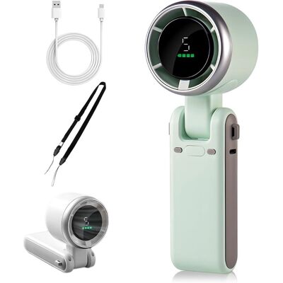 OEM Tragbares Handbeatmungsgerät - Nekventilator - Tragbares Beatmungsgerät - Handbeatmungsgerät - Nek-ventilator - Mini-ventilator Tragbares Usb-gerät - Led-anzeige - 5 Ständer - Mintgrün OEM Tragbares Handbeatmungsgerät - Nekventilator - Tragbares Beatmungsgerät - Handbeatmungsgerät - Nek-ventilator - Mini-ventilator Tragbares Usb-gerät - Led-anzeige - 5 Ständer - Mintgrün