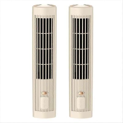 ALLAUVE Usb-wiederaufladbarer Turmventilator, Tragbare Klimaanlage, Kabelloser Elektrischer Standventilator, Tischventilator B ALLAUVE Usb-wiederaufladbarer Turmventilator, Tragbare Klimaanlage, Kabelloser Elektrischer Standventilator, Tischventilator B
