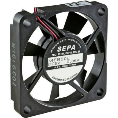 Mfb50e12a Axiallüfter 12 V/dc 14.3 M³/h (l X B X H) 50 X 10.2 X 50 Mm - Sepa Mfb50e12a Axiallüfter 12 V/dc 14.3 M³/h (l X B X H) 50 X 10.2 X 50 Mm - Sepa