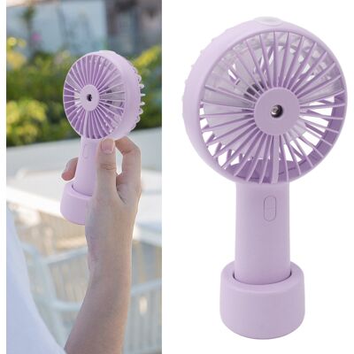 JUTE Tragbarer Handventilator, Ultraleiser Mini-usb-tischventilator, Lila. JUTE Tragbarer Handventilator, Ultraleiser Mini-usb-tischventilator, Lila.