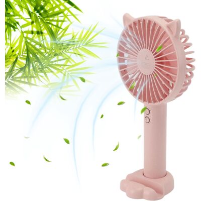 JUTE Mini-tragbarer, Wiederaufladbarer, Niedlicher, Pinkfarbener Ventilator Im Taschenformat, Ideal Für Studenten, Studentenwohnheime, Büros Und Desktop-computer. JUTE Mini-tragbarer, Wiederaufladbarer, Niedlicher, Pinkfarbener Ventilator Im Taschenformat, Ideal Für Studenten, Studentenwohnheime, Büros Und Desktop-computer.