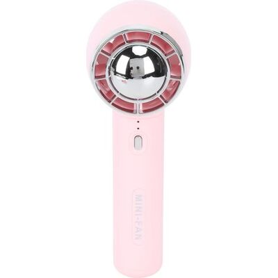 HEAT Tragbarer 3-stufiger Ventilator, Usb-ladefunktion, Starker Luftstrom, Geringes Gewicht, 1200 Mah Akku, Rosa, Ideal Für Büro Und Reisen. HEAT Tragbarer 3-stufiger Ventilator, Usb-ladefunktion, Starker Luftstrom, Geringes Gewicht, 1200 Mah Akku, Rosa, Ideal Für Büro Und Reisen.