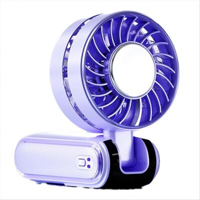 ALLAUVE Hochleistungsventilator Mit Kühlakku, Tragbarer Halbleiter-kühlventilator, Kleiner, Faltbarer Und Wiederaufladbarer Ventilator ALLAUVE Hochleistungsventilator Mit Kühlakku, Tragbarer Halbleiter-kühlventilator, Kleiner, Faltbarer Und Wiederaufladbarer Ventilator