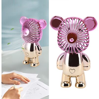 JUTE Niedlicher Tragbarer Bearbricklys-ventilator, Usb-aufladbar, A4-format JUTE Niedlicher Tragbarer Bearbricklys-ventilator, Usb-aufladbar, A4-format