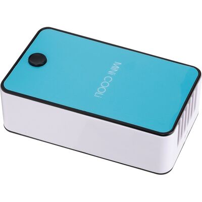 HEAT Tragbarer, Klingenloser Wimperntrockner, Mini-ventilator, Usb-aufladbar, Blau HEAT Tragbarer, Klingenloser Wimperntrockner, Mini-ventilator, Usb-aufladbar, Blau