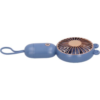 HEAT Mini-usb-ventilator, Tragbar, Verstellbar, Leise, Handlich, Für Schule, Outdoor, Zuhause, Büro, Blau-violett HEAT Mini-usb-ventilator, Tragbar, Verstellbar, Leise, Handlich, Für Schule, Outdoor, Zuhause, Büro, Blau-violett