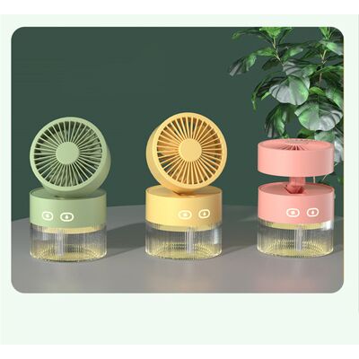 JUTE Neuer Wasserventilator, Mini-usb-ventilator, Tischventilator, Faltbar, Sprühluftbefeuchter, Pfirsichrosa JUTE Neuer Wasserventilator, Mini-usb-ventilator, Tischventilator, Faltbar, Sprühluftbefeuchter, Pfirsichrosa