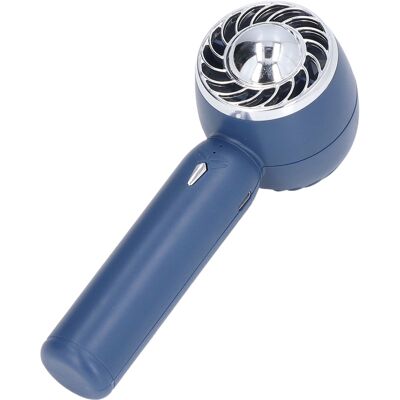 HEAT Tragbarer, Per Usb Aufladbarer Ventilator Mit 2000-mah-akku Und Hochleistungsflügeln. Ideal Für Büro Oder Reisen (blau). HEAT Tragbarer, Per Usb Aufladbarer Ventilator Mit 2000-mah-akku Und Hochleistungsflügeln. Ideal Für Büro Oder Reisen (blau).
