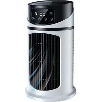 CREA Multifunktionaler Tischventilator, Verdunstungsluftkühler, Tragbare Klimaanlage, Verstellbarer Ventilator CREA Multifunktionaler Tischventilator, Verdunstungsluftkühler, Tragbare Klimaanlage, Verstellbarer Ventilator