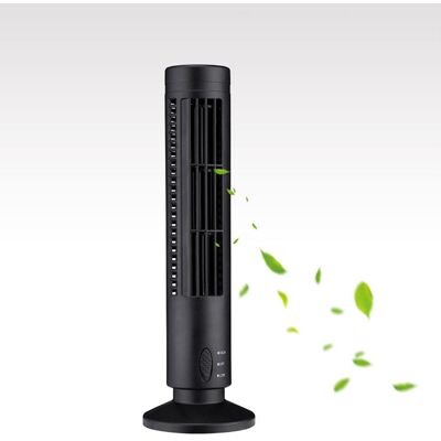 HEAT Mini-usb-turmventilator Ohne Rotorblätter, 2 Windgeschwindigkeiten Und Modi, Standventilator Für Schlafzimmer, Wohnzimmer, Homeoffice, Schwarz HEAT Mini-usb-turmventilator Ohne Rotorblätter, 2 Windgeschwindigkeiten Und Modi, Standventilator Für Schlafzimmer, Wohnzimmer, Homeoffice, Schwarz