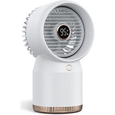 Mini-klimagerät, Leiser Ventilator Fürs Schlafzimmer, Usb-aufladbares Mobiles Klimagerät, Kleiner Luftbefeuchter - Kzq Mini-klimagerät, Leiser Ventilator Fürs Schlafzimmer, Usb-aufladbares Mobiles Klimagerät, Kleiner Luftbefeuchter - Kzq