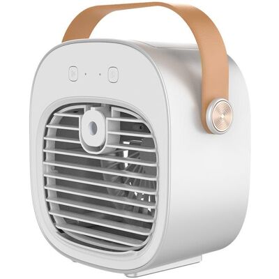 DPZO Grüne, Tragbare Klimaanlage, Tragbarer Mini-ventilator Mit Wasserkühlung, Leiser Ventilator Mit Drei Geschwindigkeitsstufen, Usb-tischventilator (weiß) DPZO Grüne, Tragbare Klimaanlage, Tragbarer Mini-ventilator Mit Wasserkühlung, Leiser Ventilator Mit Drei Geschwindigkeitsstufen, Usb-tischventilator (weiß)