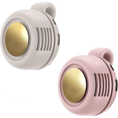 OEM Set Aus 2 Mini-tragbaren Clip-ventilatoren, Usb-aufladbar, Ohne Rotorblätter, 360°-rotation, 3 Geschwindigkeitsstufen, Leise, Ideal Für Reisen Und Büro. OEM Set Aus 2 Mini-tragbaren Clip-ventilatoren, Usb-aufladbar, Ohne Rotorblätter, 360°-rotation, 3 Geschwindigkeitsstufen, Leise, Ideal Für Reisen Und Büro.