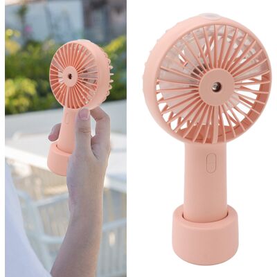 JUTE Tragbarer Taschenventilator, Ultraleiser Mini-usb-tischventilator, Rosa. JUTE Tragbarer Taschenventilator, Ultraleiser Mini-usb-tischventilator, Rosa.