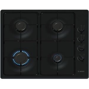 Bosch PBP6B6K80 Schwarz 4-flammiger Gasherd - 60cm Bosch PBP6B6K80 Schwarz 4-flammiger Gasherd - 60cm