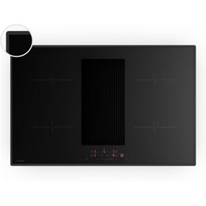 Klarstein Velaire Induktionskochfeld mit Dunstabzug - 80cm, 4 Zonen, 8400W Boost, Touch-Slider, Timer, Kindersicherung, Restwärmeanzeige, integrierte Klarstein Velaire Induktionskochfeld mit Dunstabzug - 80cm, 4 Zonen, 8400W Boost, Touch-Slider, Timer, Kindersicherung, Restwärmeanzeige, integrierte