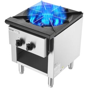 Kommerzieller Gasherd Gaskochherd Mit Schrank & 1 Brenner, Propan / Erdgas-kochherd Edelstahl-gaskochplatte, Kochgerät 460 X 620 X 615 Mm Für Restaurants Hotel Cafe 26 Kw - Vevor Kommerzieller Gasherd Gaskochherd Mit Schrank & 1 Brenner, Propan / Erdgas-kochherd Edelstahl-gaskochplatte, Kochgerät 460 X 620 X 615 Mm Für Restaurants Hotel Cafe 26 Kw - Vevor