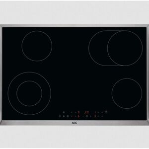 AEG - HK834060XB 3000 Radiant Hob / Autarkes Glaskeramikkochfeld / 80 cm - Schwarz