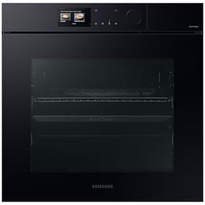 Dual Cook Einbaubackofen, NV7B7997ADK/U1, 76 l, a+, Pyrolyse, Serie 7, Air Fry, Air Sous Vide, Schwarzes Glas - Samsung