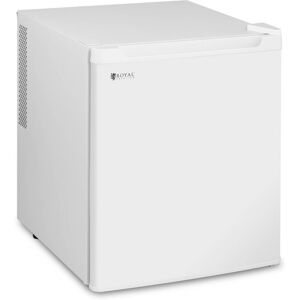 Royal Catering - Mini-Kühlschrank Minibar Eisfach 45 l weiß 60 w 0 - 10 °c Kleinst-Kühlschrank - Weiß