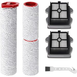 SANS MARQUE Bürstenwalzen- und Filterzubehörset für Roborock Dyad Pro / Dyad Pro Combo Akku-Staubsauger und Wischmopp (3 Bürstenwalzen, 2 Filter, 1 SANS MARQUE Bürstenwalzen- und Filterzubehörset für Roborock Dyad Pro / Dyad Pro Combo Akku-Staubsauger und Wischmopp (3 Bürstenwalzen, 2 Filter, 1