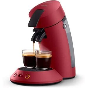 Philips CSA210/91 SENSEO Original+ Kapsel-Kaffeemaschine, Rot