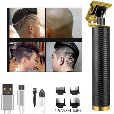 Generic Elektrischer Haarschneider, Wiederaufladbarer Und Selbstrasierender Elektrischer Haarschneider Für Männer Zum Haareschneiden Generic Elektrischer Haarschneider, Wiederaufladbarer Und Selbstrasierender Elektrischer Haarschneider Für Männer Zum Haareschneiden