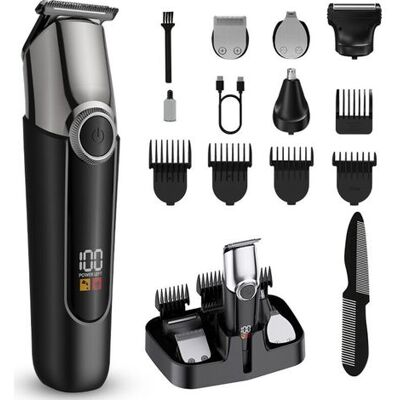OEM 5-in-1 Haarschneider, Professioneller Haartrimmer, Barttrimmer Für Herren, Kabelloser Elektrorasierer OEM 5-in-1 Haarschneider, Professioneller Haartrimmer, Barttrimmer Für Herren, Kabelloser Elektrorasierer