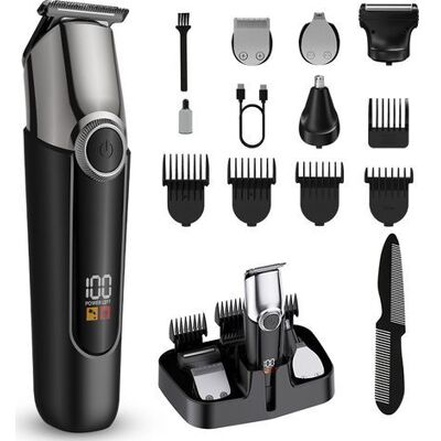 OEM 5-in-1 Haarschneider, Professioneller Haartrimmer, Barttrimmer Für Herren, Kabelloser Elektrorasierer OEM 5-in-1 Haarschneider, Professioneller Haartrimmer, Barttrimmer Für Herren, Kabelloser Elektrorasierer