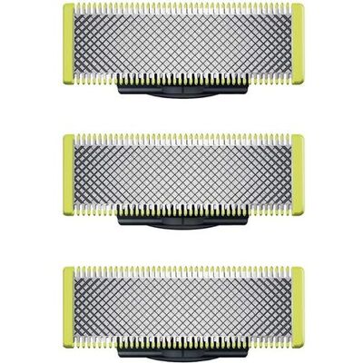 OEM Für Philips Oneblade – Ersatzklingen Für Den Elektrischen Rasierer/trimmer Oneblade, Aus Massivem Edelstahl, Zum Schneiden, Stylen Und Rasieren, 3er-pack OEM Für Philips Oneblade – Ersatzklingen Für Den Elektrischen Rasierer/trimmer Oneblade, Aus Massivem Edelstahl, Zum Schneiden, Stylen Und Rasieren, 3er-pack