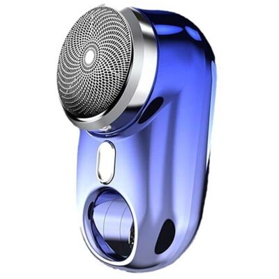 OEM Mini-usb-rasierer Mit Led-ladeanzeige – Herren-reise-barttrimmer – Wiederaufladbarer, Tragbarer Elektrorasierer, Blau OEM Mini-usb-rasierer Mit Led-ladeanzeige – Herren-reise-barttrimmer – Wiederaufladbarer, Tragbarer Elektrorasierer, Blau