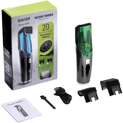 OEM Haarschneider, Absaugfunktion, Wasserdicht, Grün OEM Haarschneider, Absaugfunktion, Wasserdicht, Grün