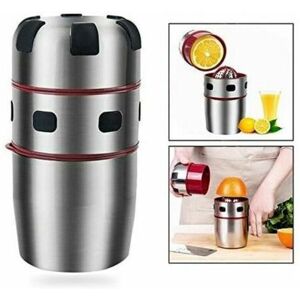 AIPERQ Manuelle Zitruspresse aus Edelstahl, Guazhuni-Fruchtsaftpresse und Zitronenpresse, Manueller Entsafter für den Heimgebrauch AIPERQ Manuelle Zitruspresse aus Edelstahl, Guazhuni-Fruchtsaftpresse und Zitronenpresse, Manueller Entsafter für den Heimgebrauch