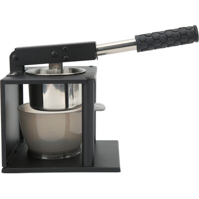 HEAT Manuelle Zitruspresse Mit Hebelmechanismus Aus Edelstahl 304 Mit Zwei Filtern HEAT Manuelle Zitruspresse Mit Hebelmechanismus Aus Edelstahl 304 Mit Zwei Filtern