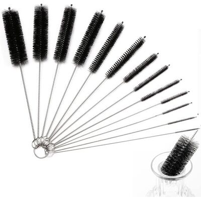 OEM 13-teiliges Nylon-rohrbürstenset Für Flaschen, Schläuche, Reagenzgläser, Mixer, Entsafter Usw. OEM 13-teiliges Nylon-rohrbürstenset Für Flaschen, Schläuche, Reagenzgläser, Mixer, Entsafter Usw.