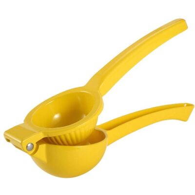 OEM Zitronenpresse Aus Aluminiumlegierung, Manuelle Zitruspresse, Zum Auspressen Von Frischem Saft, Gelb. OEM Zitronenpresse Aus Aluminiumlegierung, Manuelle Zitruspresse, Zum Auspressen Von Frischem Saft, Gelb.